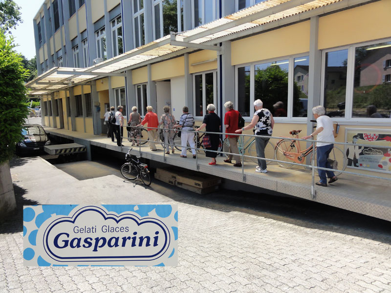 Besuch der Glacefabrik Gasparini